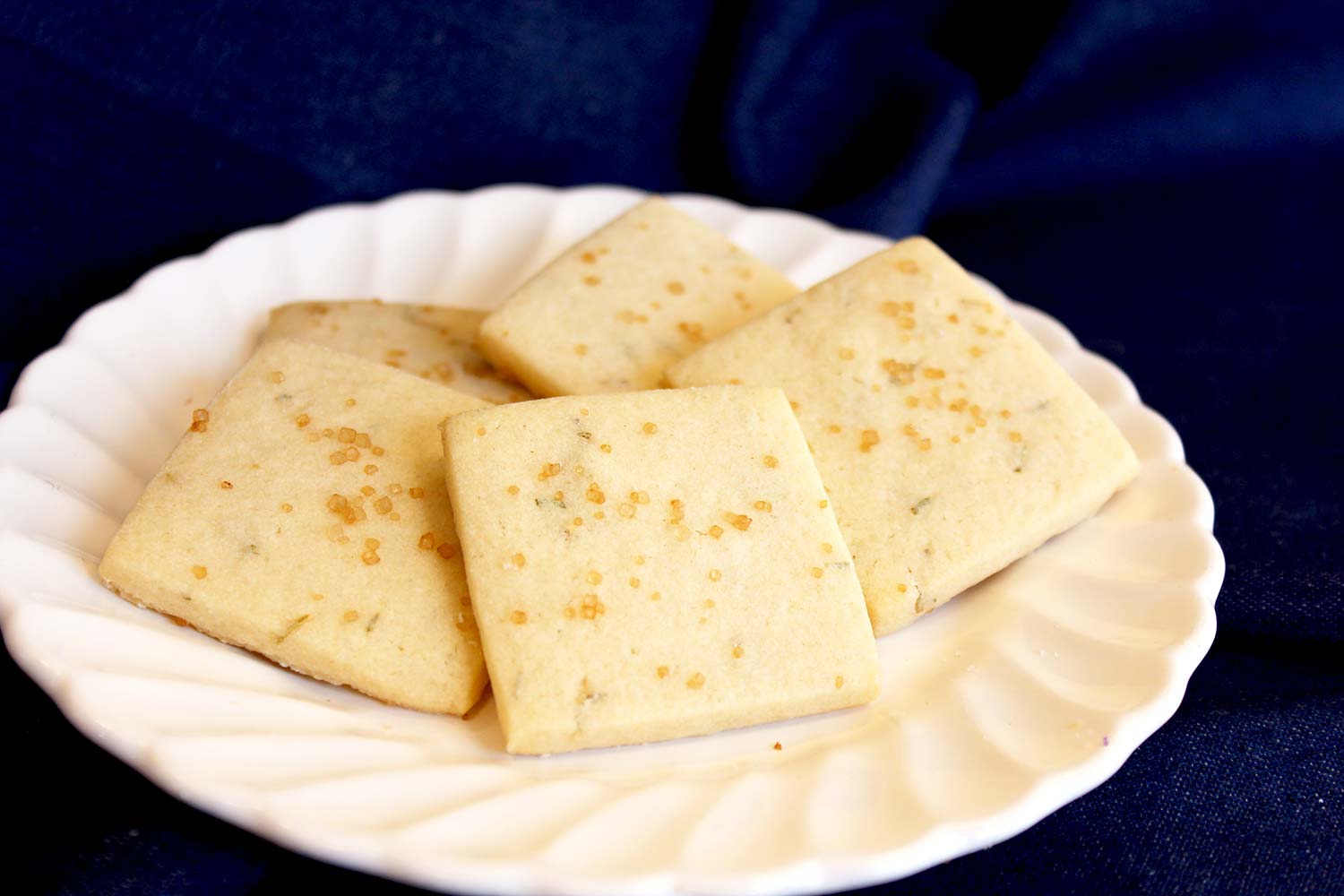 The sisters twist the traditional shortbread cookie with a hint of fresh rosemary