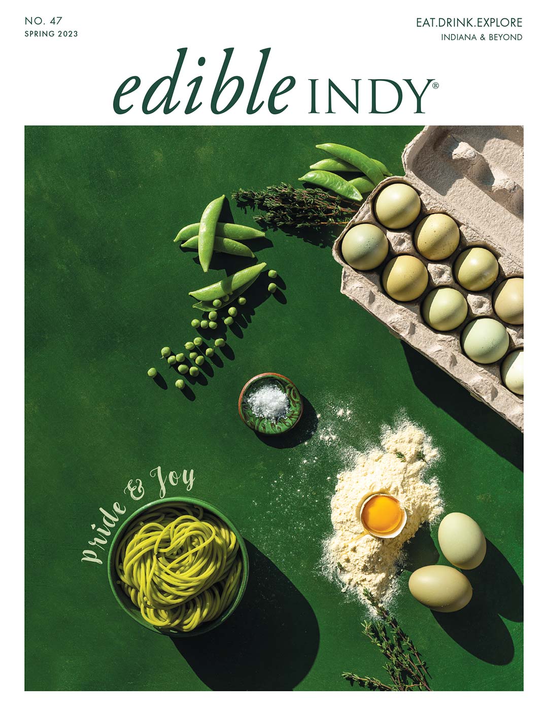 Edible Indy Spring 2023 cover