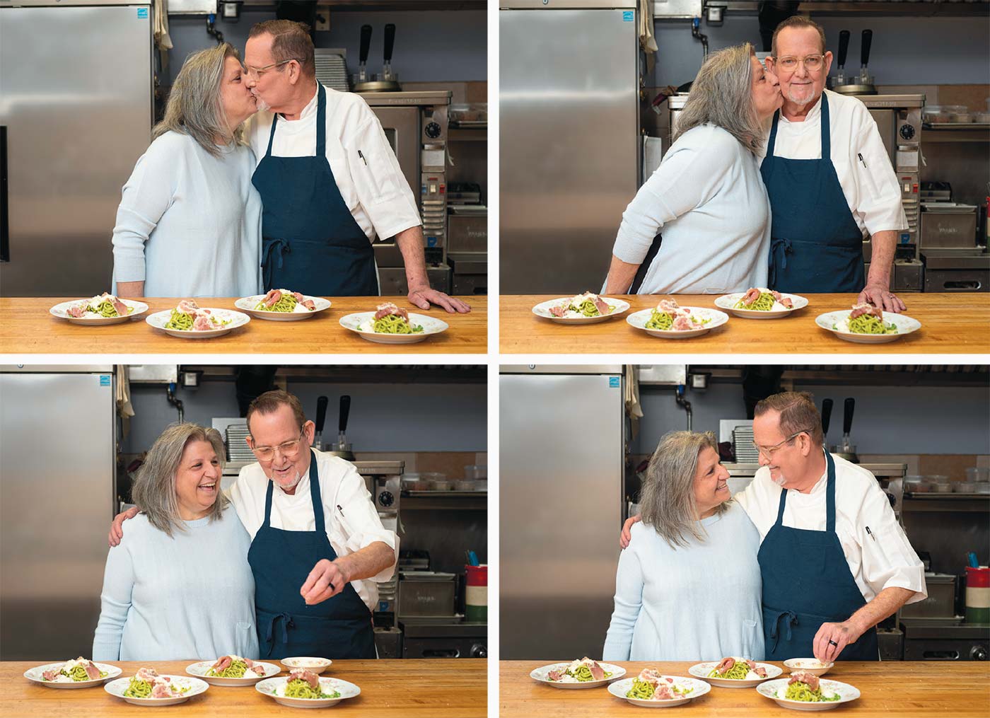Tony and Rosa Hanslits - culinary couple