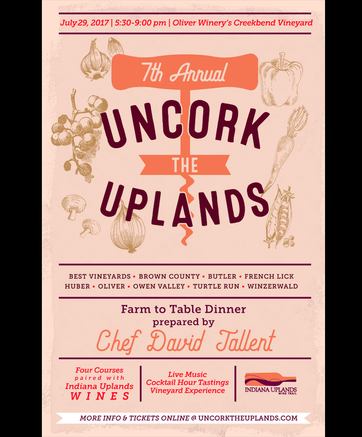 7th ANNUAL UNCORK THE UPLANDS Edible Indy