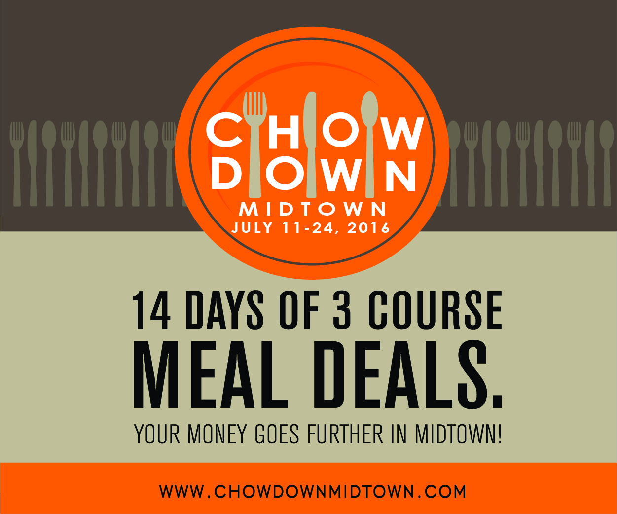 CHOW DOWN MIDTOWN DINING JULY 11 - 24