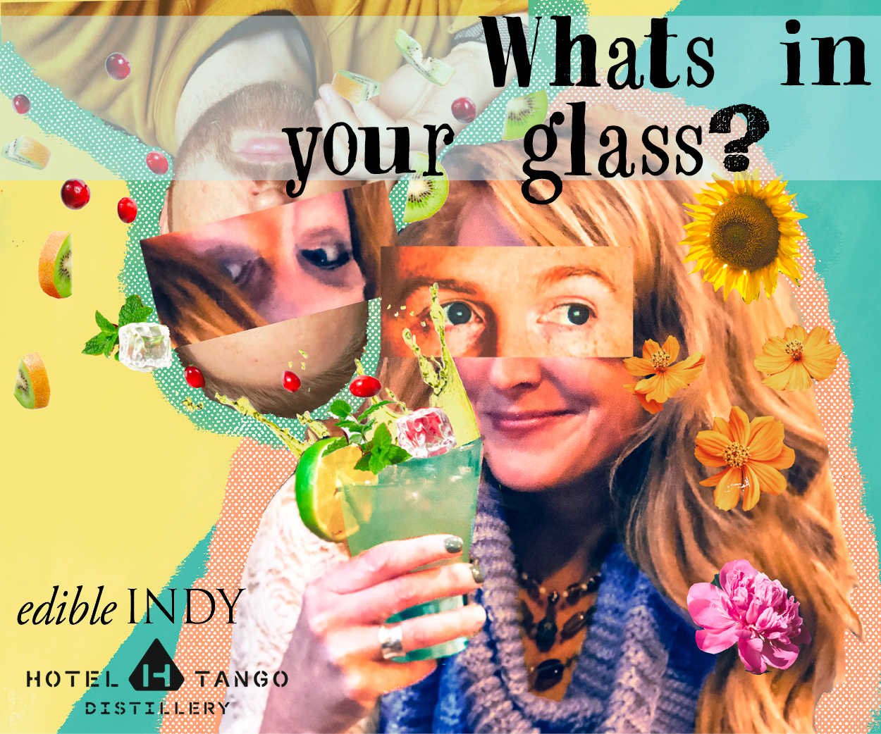 Whats In Your Glass Cocktail Class Hotel Tango + Edible Indy 
