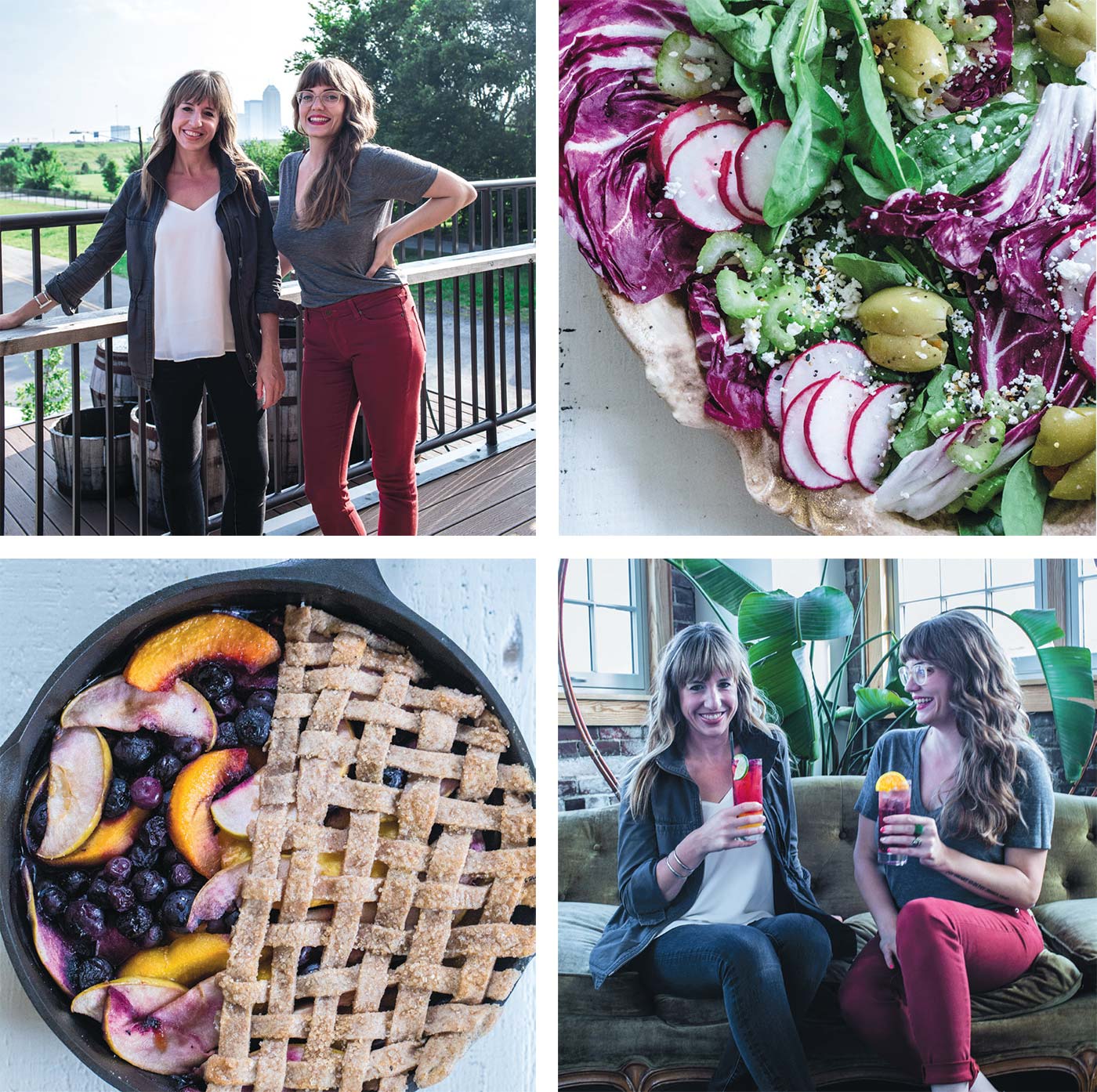 Co-founders of Indy Women in Food, Ashley Brooks and Sonja Overhiser