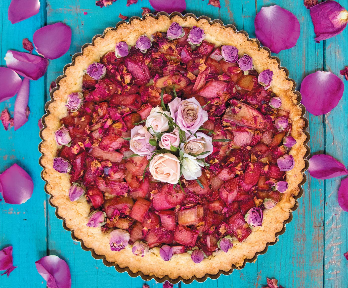 Rhubarb Galette  Edible Silicon Valley