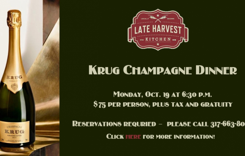 Krug Wine Dinner - Late Harvest Kitchen