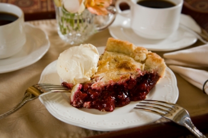 Famous Pie at the Berry Manor Inn 