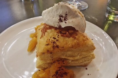 Apricot Puff Pastry with Schnabeltier Grueyere