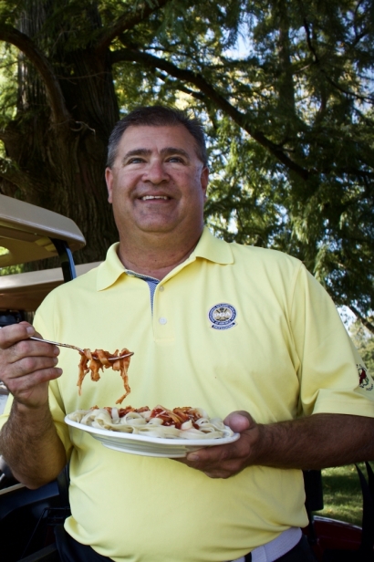 Robert Knuckles, head golf pro at the Indiana Golf Club in Lebanon and self-proclaimed food enthusiast.