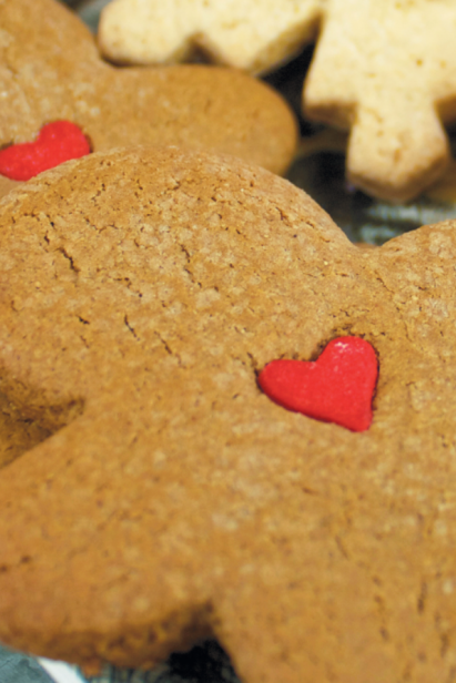 BeeFree Bakery's Gingerbread Cookies