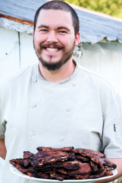 Upland's executive chef, Seth Elgar