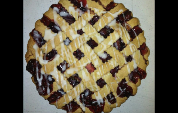 Raspberry Pie from Lisa's Pie Shop.