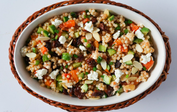 Orange and Dried Cherry Couscous Salad