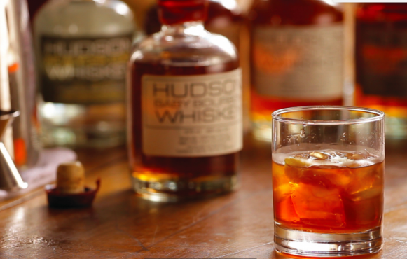 Hudson Whiskey Old Fashioned Cocktail 