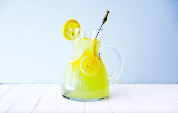 Szechwan Peppercorn Basil Lemonade