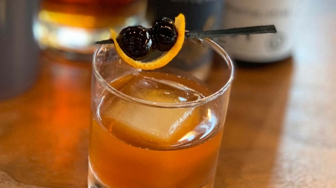Maple Old Fashioned cocktail