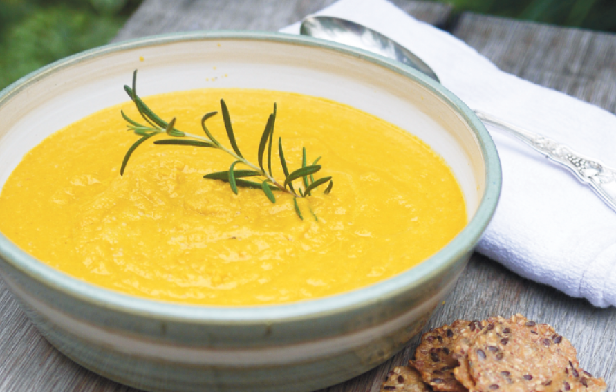 Curried Carrot-Ginger Soup